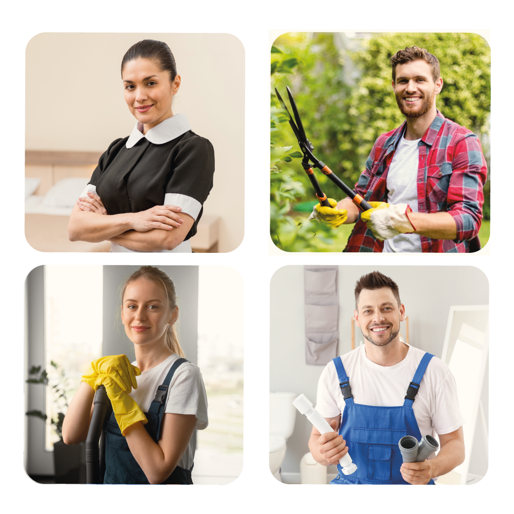 page accueil collage travailleurs