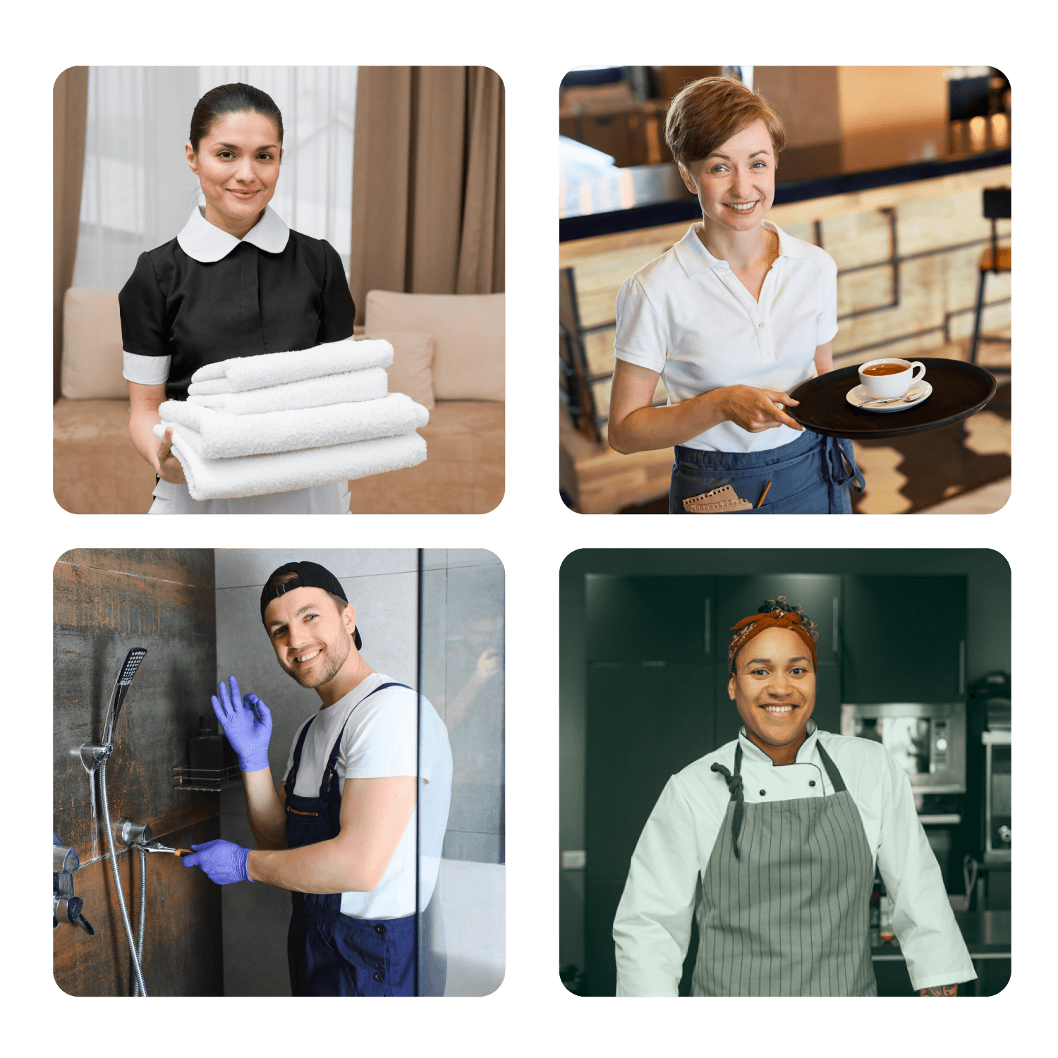 collage hotel collaborateur